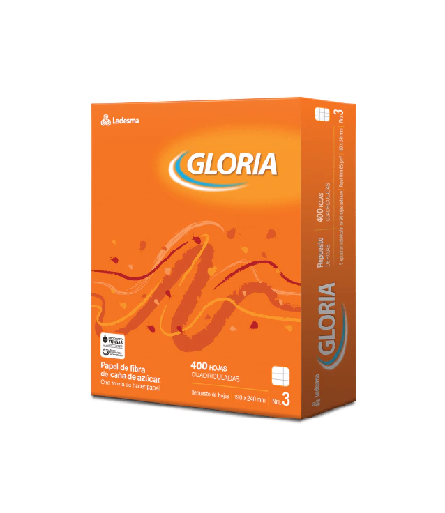Repuesto Escolar Gloria Nº 3 400 Hj C