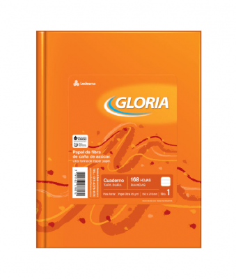 Cuaderno T/D 16X21 Gloria 168 Hj Ry