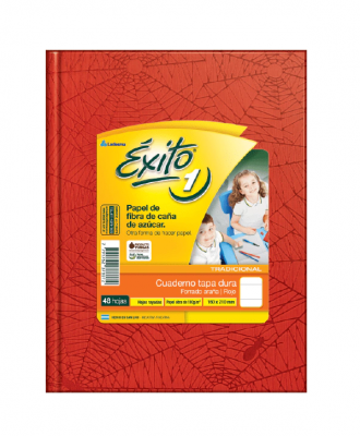 Cuaderno T/D 16X21 Exito Araña  48 Hj Cuad