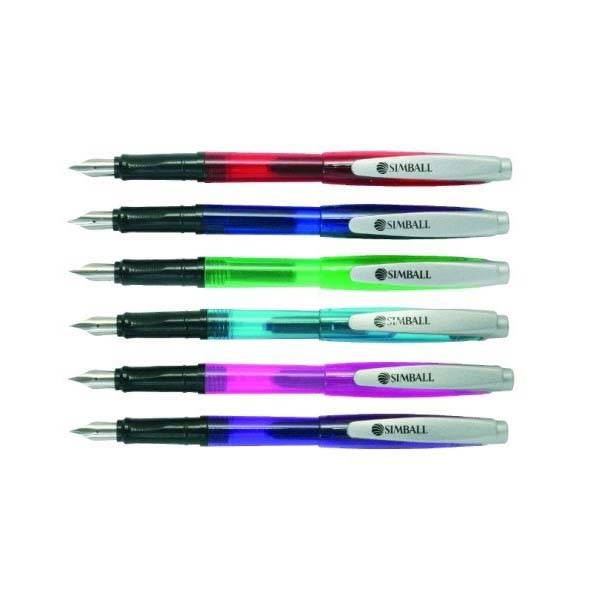 Lapicera Simball Pluma Cuerpo Trans