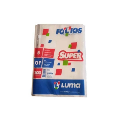 Folio Luma Super Oficio 65Mm *100