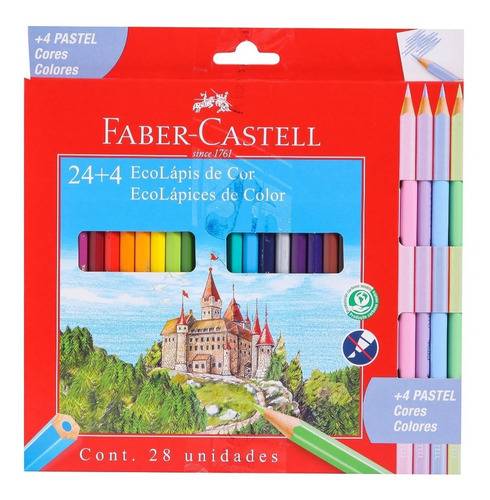 Pinturitas Faber Castell X 24 Largo