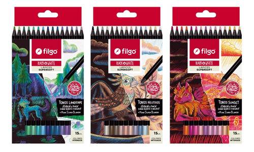 Pinturitas Filgo Pinto X 15 Supersoft