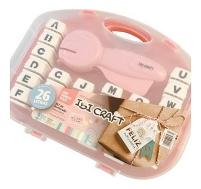 Perforador Ibi Sacabocado Abecedario Pinza+Letras