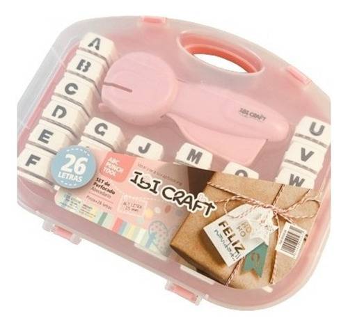 Perforador Ibi Sacabocado Abecedario Pinza+Letras
