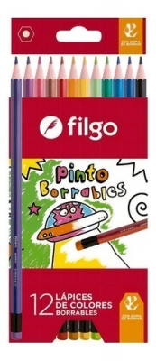 Pinturitas Filgo Pinto X 12 Borrables