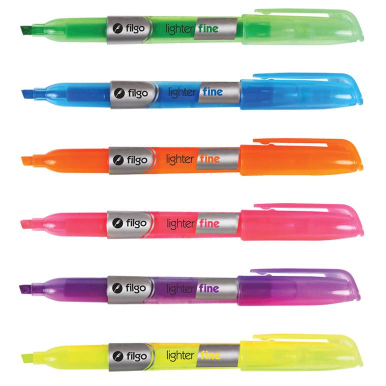 Resaltador Filgo Ligther C/Clip Celeste