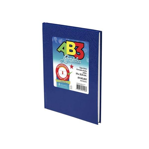 Cuaderno T/D Ab3 Laprida 50 Hj Ry Azul