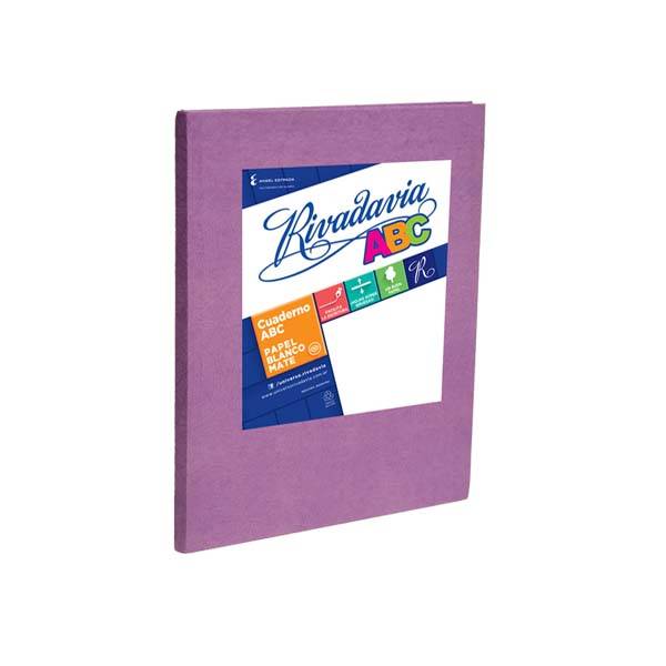Cuaderno T/D Abc Rivad 50 Hj Ry Lila
