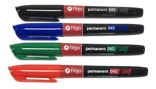 Marcador Perm Strong Filgo X 4 Surt