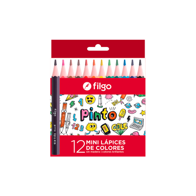 Pinturitas Filgo Pinto X 12 Corto
