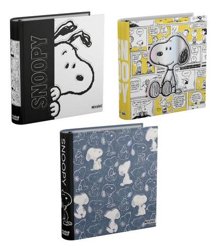 Carpeta Escolar Mooving 3X40 Snoopy