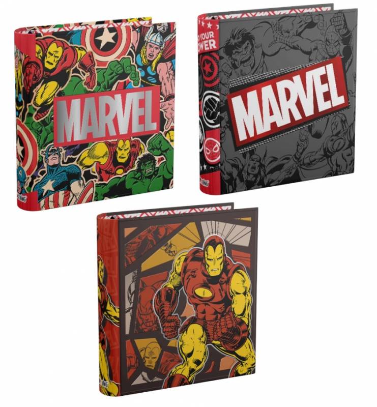 Carpeta Escolar Mooving 3X40 Marvel