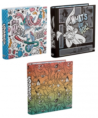Carpeta Escolar Mooving 3X40 Looney Tunes