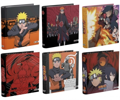 Carpeta Escolar Mooving 3X40 Naruto