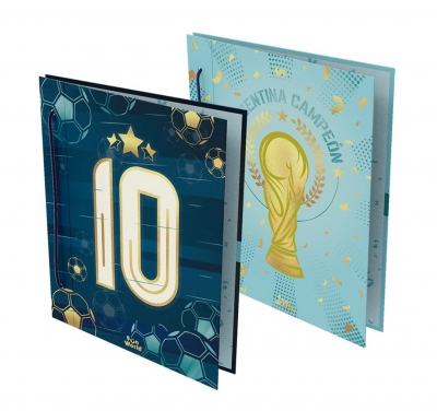 Carpeta Escolar 2 Tapas N*3  Fw Futbol