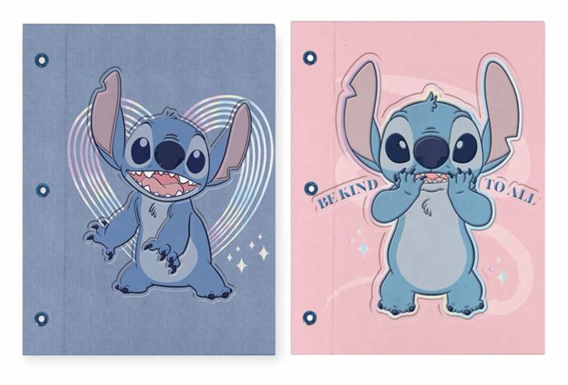 Carpeta Escolar 2 Tapas N*3  Mooving Stitch