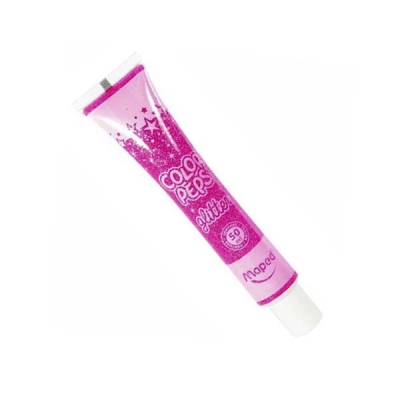 Adhesivo Glitter Maped 50 Grs Rosa