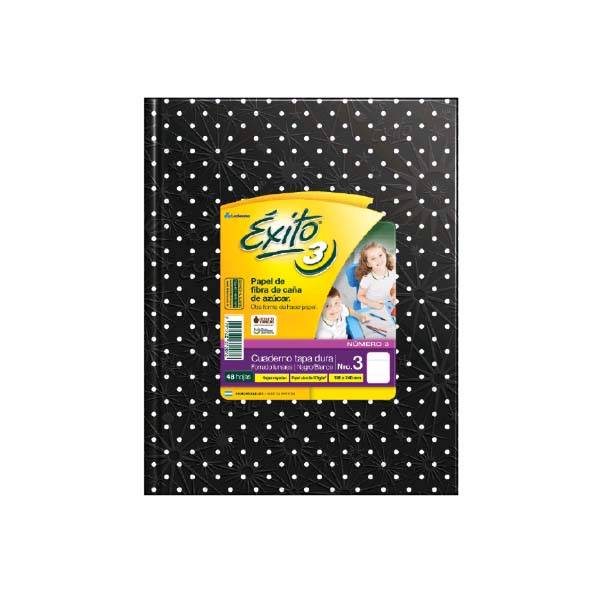 Cuaderno T/D Nº3 Exito 48 Hj Ry  L/Negro