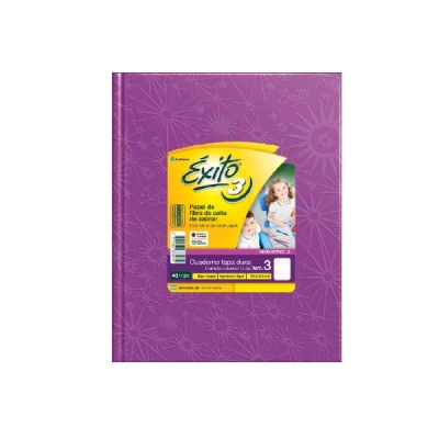 Cuaderno T/D Nº3 Exito 48 Hj Ry Lila