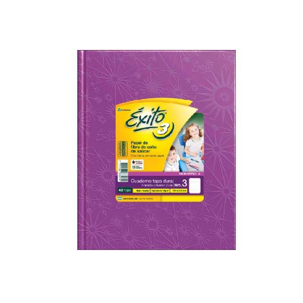 Cuaderno T/D Nº3 Exito 48 Hj Ry Lila