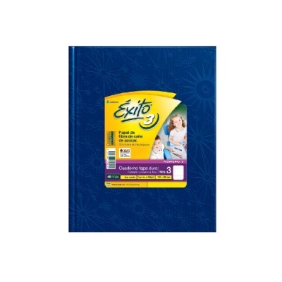 Cuaderno T/D Nº3 Exito 48 Hj Ry Azul