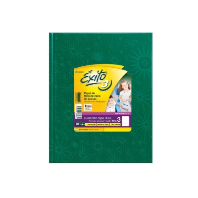 Cuaderno T/D Nº3 Exito 48 Hj Ry Verde Os