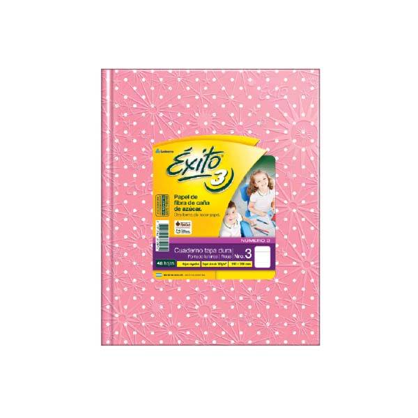 Cuaderno T/D Nº3 Exito 48 Hj Ry  L/Rosa