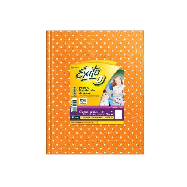 Cuaderno T/D Nº3 Exito 48 Hj Ry  L/Naran