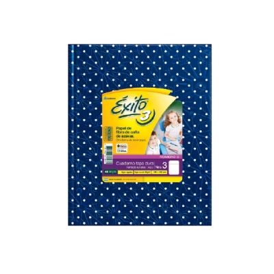 Cuaderno T/D Nº3 Exito 48 Hj Ry  L/Azul