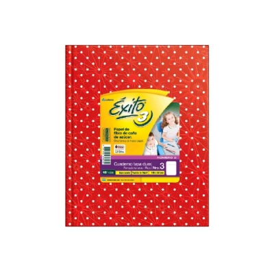 Cuaderno T/D Nº3 Exito 48 Hj Ry  L/Rojo