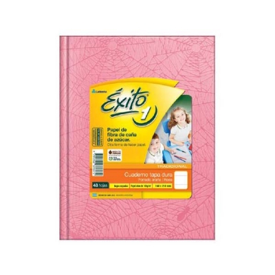 Cuaderno T/D 16X21 Exito 48 Hj Ry Rosa