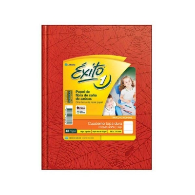 Cuaderno T/D 16X21 Exito 48 Hj Ry Rojo