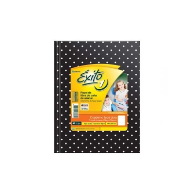 Cuaderno T/D 16X21 Exito 48 Ry  L/Negro