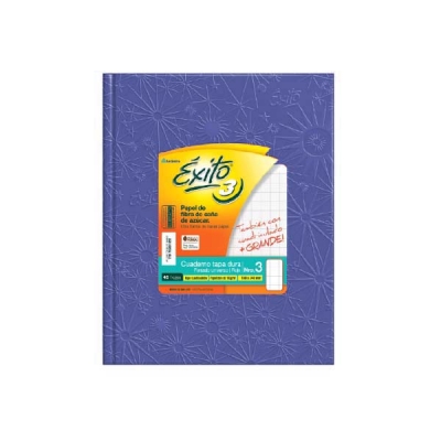Cuaderno T/D Nº3 Exito 48 Hj Cd G Azul