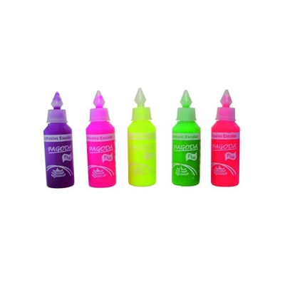 Adhesivo Fluor Pagoda   30 Grs Amarillo