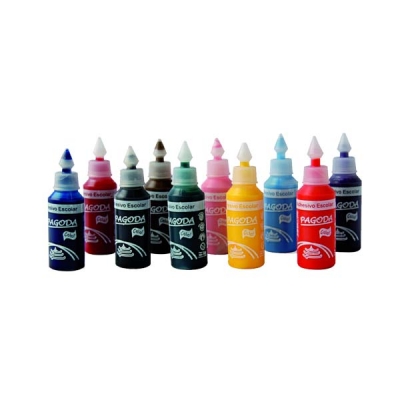 Adhesivo Color Pagoda   30 Grs Azul