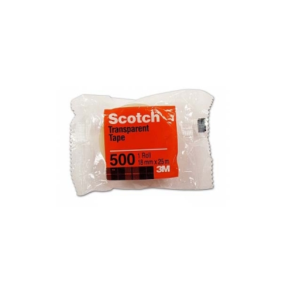 Cinta Adh Transp Scotch 500 18 X 25 Pol