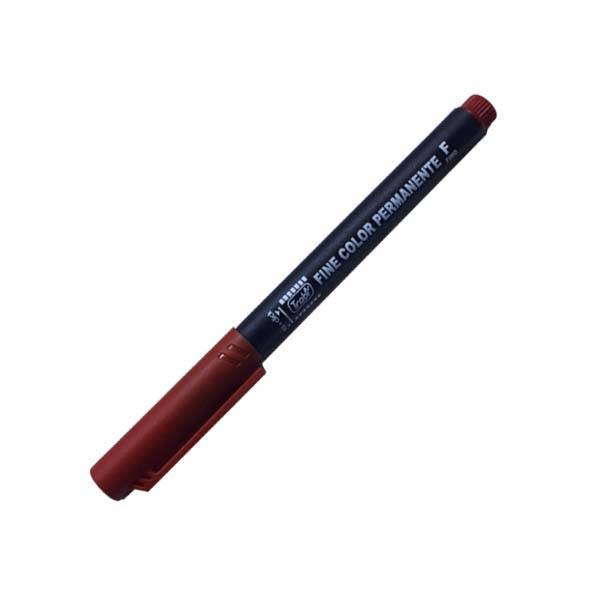 Marcador Perm  P/Fina Trabi  0.8 Mm Rojo