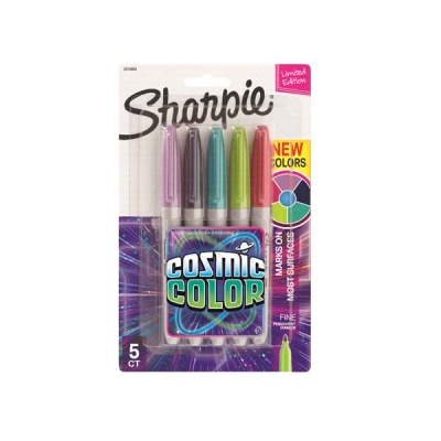 Marcador Sharpie Fine Cosmisco X 5