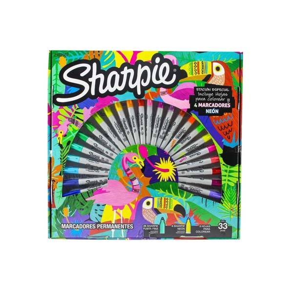 Marcador Sharpie Ruleta Tropical X 30