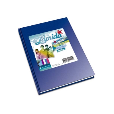 Cuaderno T/D 16X21 Laprida 98 Hj Ry Azul