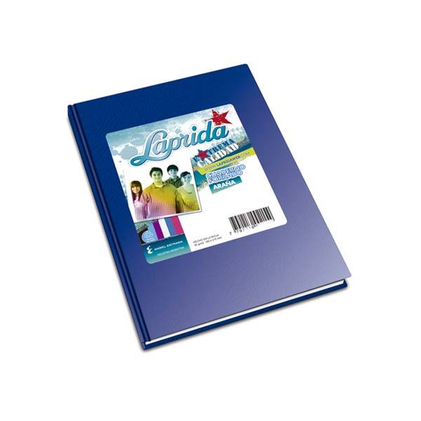 Cuaderno T/D 16X21 Laprida 98 Hj Ry Azul