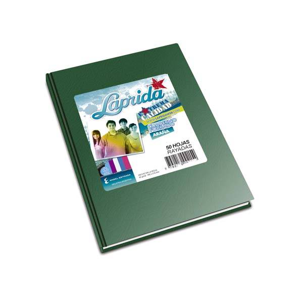 Cuaderno T/D 16X21 Laprida 50 Hj Ry Verd