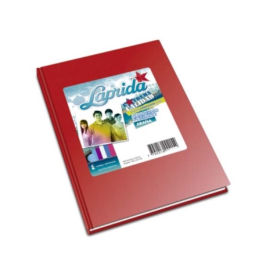 Cuaderno T/d 16x21 Laprida 98 Hj Cd Rojo