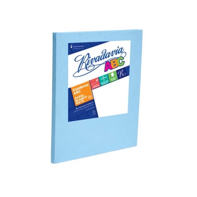 Cuaderno T/D Abc Rivad 50 Hj Ry Celeste