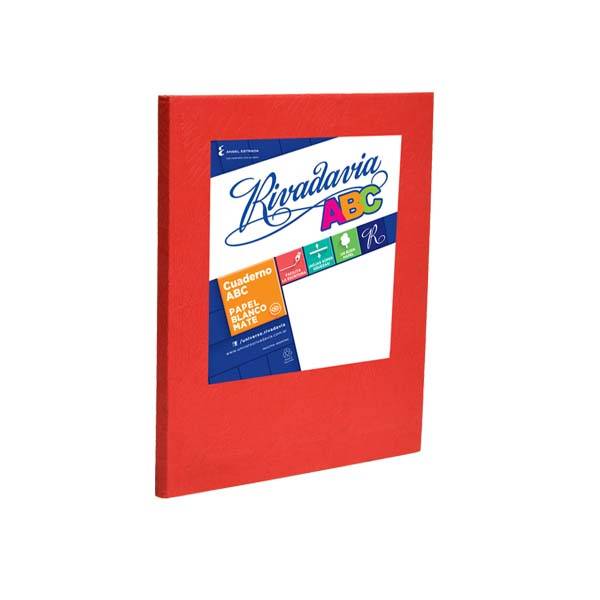 Cuaderno T/D Abc Rivad 50 Hj Ry Rojo